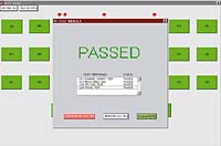 Test Results Screen Image: Passed